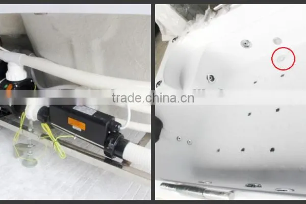 China Supplying Massage Bathtub With Shower Fitting Price photo-4