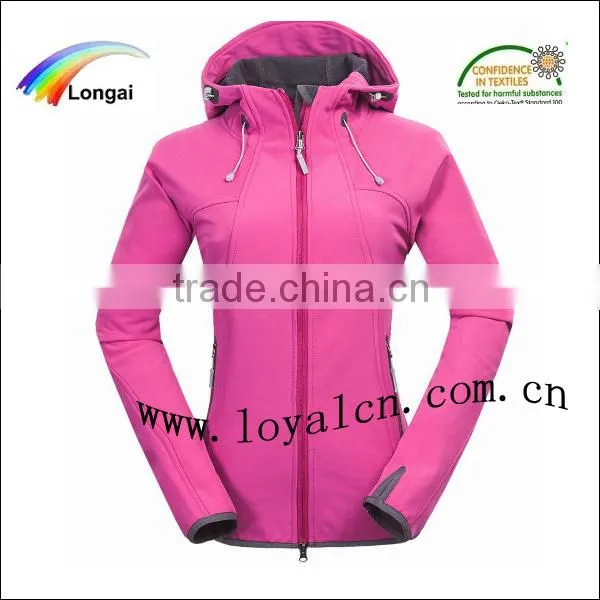 Fashion ODM Waterproof Fit Ladies Rain Jacket photo-2