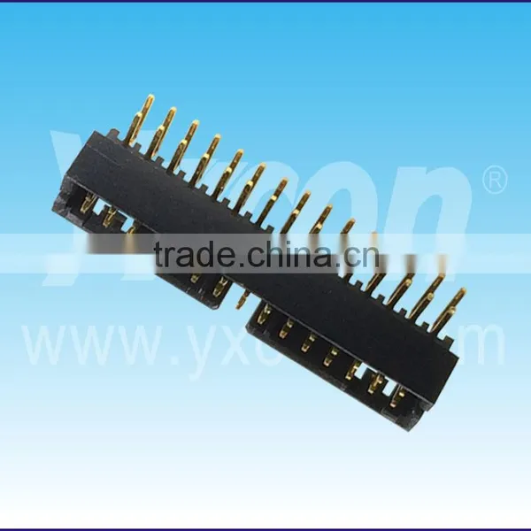 China Factory Price 2.0mm Pitch Molex Dual Row Excellent Quality Right Angle Box Header photo-4