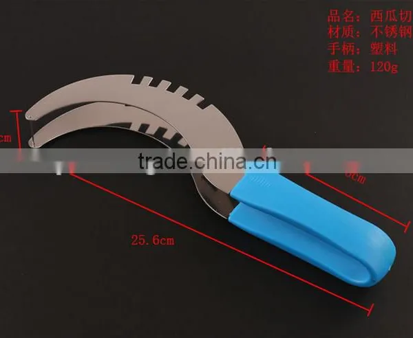 Hot Sale Amazon Cut Watermelon Slicer With Thick Plastic Handle,watermelon Cutter photo-2