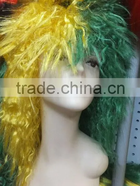 2014 World Cup Fans Hair and Hair for Fans Flag Design