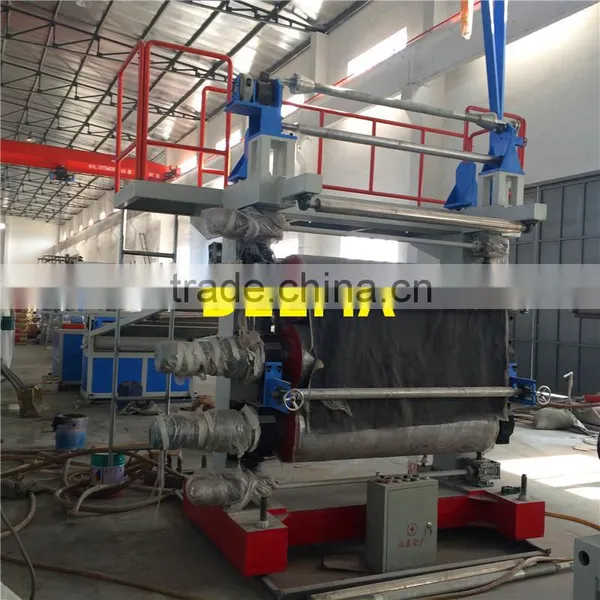 PVC Marble Ceiling Sheet Extrusion Machine 1200-1350 Square Meter / 24 Hours photo-3