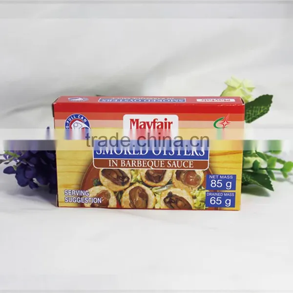 Canned Smoked Oysters in Soybean Oil photo-4