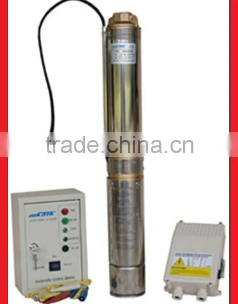 0.5Hp 8 Stage 4 Inch Stainless Steel Submersible Deep Water Bore Pumps