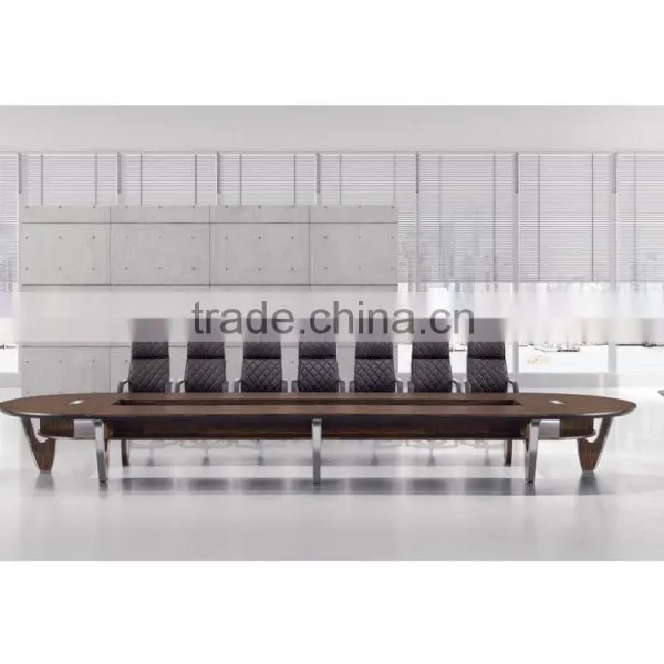 HT-04 Modern Conference Table Stainless Steel Frame for 6M Conference Tables for Sale photo-2