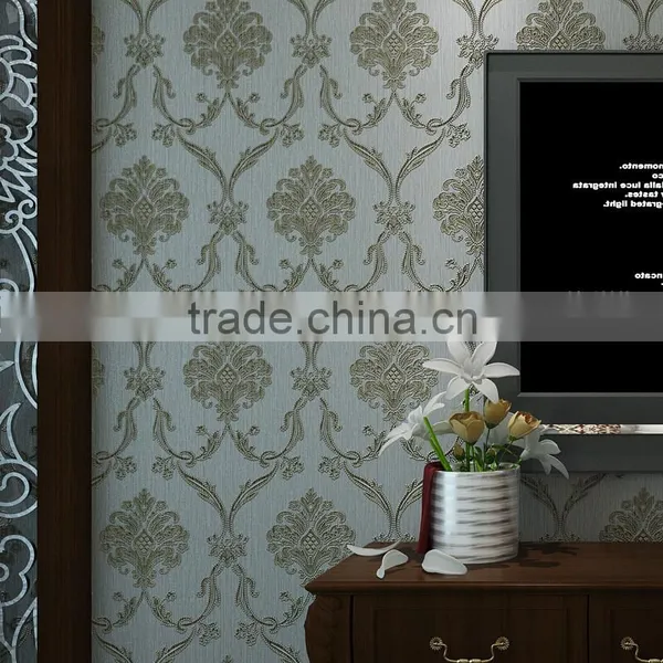 Modern Design Wallpaper Embossed Cheap Wallpaper Murals photo-3