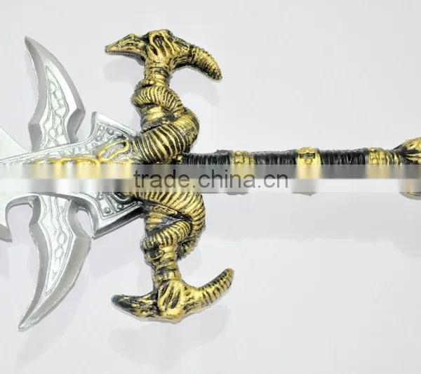 World of Warcraft Animation Sad PU Sword, Sheep Head Sword Film Props, Simulation Model Military Weapons photo-2