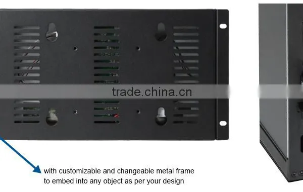 Flint Stone 10 Inch AD1005WF Metal Casing Tft Acrylic Auto Loop Play Open Frame Video Digital Screen Promotion photo-3