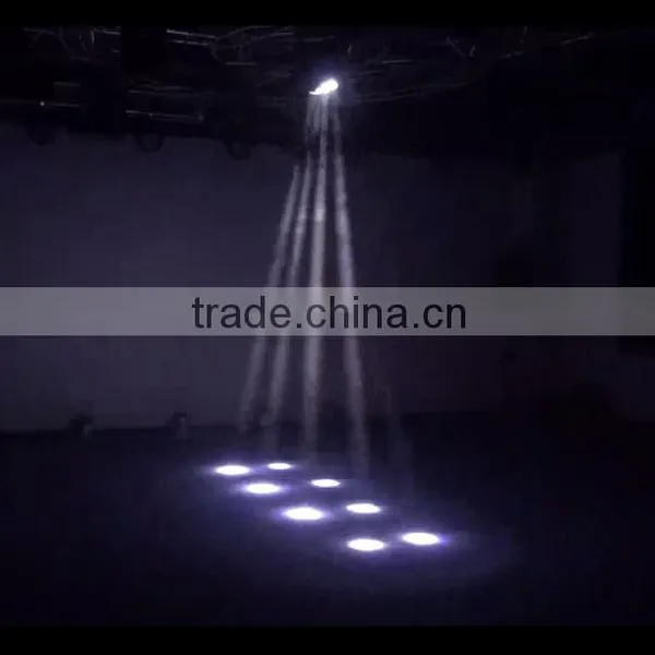 2016 Hot Selling Full Color 8x10w 80w RGBW 4IN1 Disco Stage Light Led Spider Beam Moving Head Light With Base photo-6