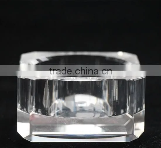 Home Decoration Crystal Glass Sugar Bowl With Lit Sugar Stock photo-2