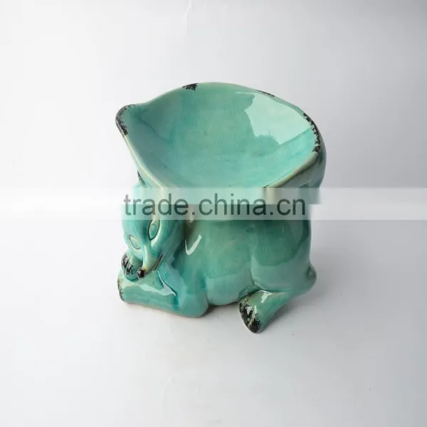Special Fox Ceramic Candle Holder photo-2