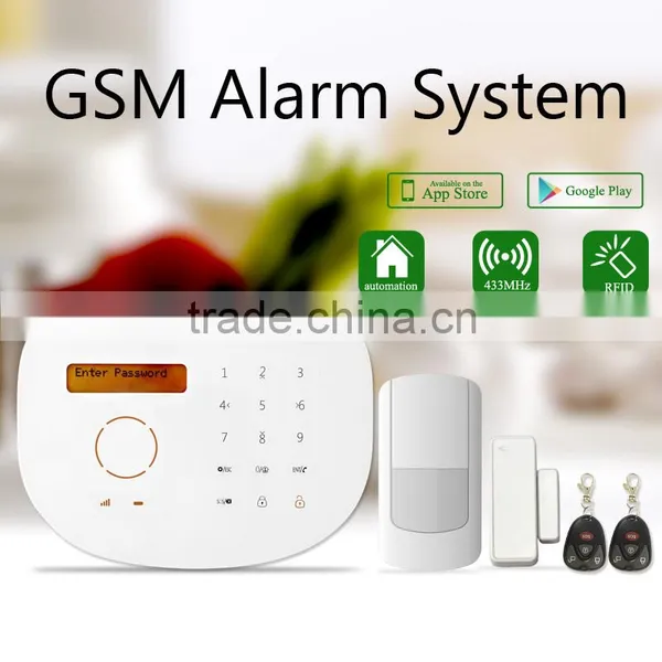 High Quality Wireless Fire Alarm System Work With Smoke Detector & Wireless Alarm System Home Alarm System photo-2