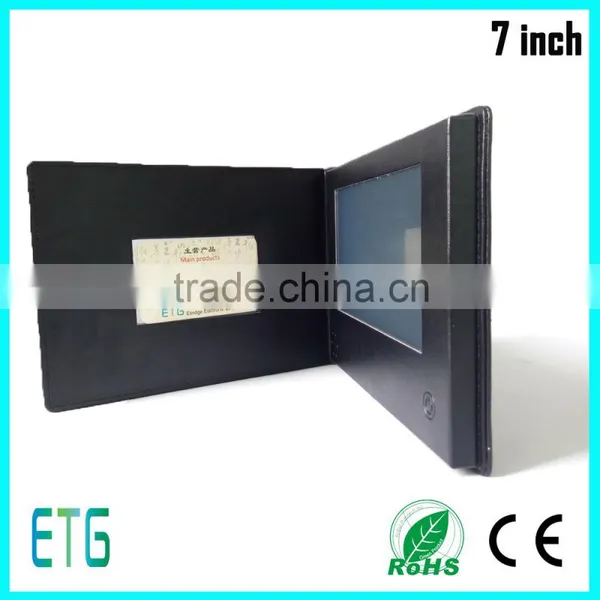 New 2016 Promotional Video Brochure, Touch Screen Wifi Lcd Video Brochure, Hot Avi Sex Mp4 hd 7 Inch Video Brochure photo-6