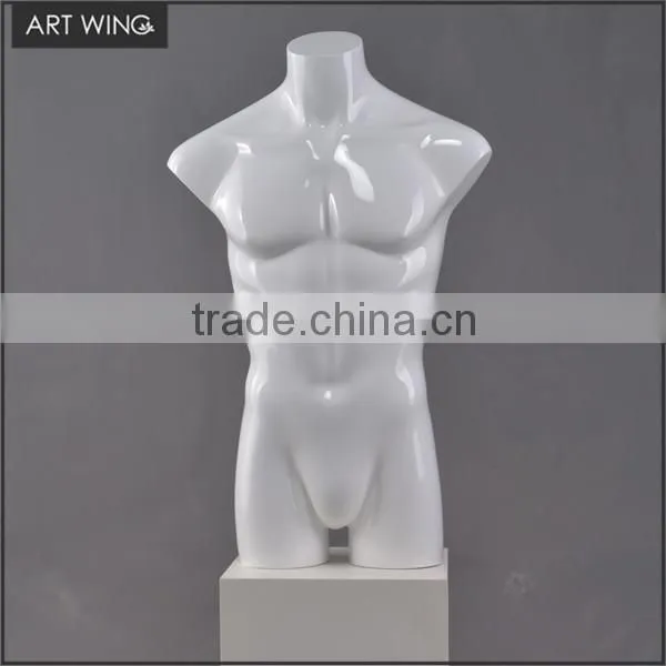 Half Hanging Scale Body Wooden Torso Mannequins With Head photo-4