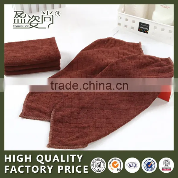 2015 Wholesale Hotel Supplies Brown Square Beach Towel photo-3