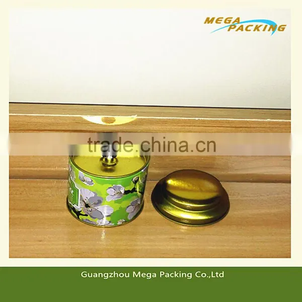 Factory Directly Sale Low Price High Quality Tea Tin Box With Inner Cap, Round Tin Box photo-2