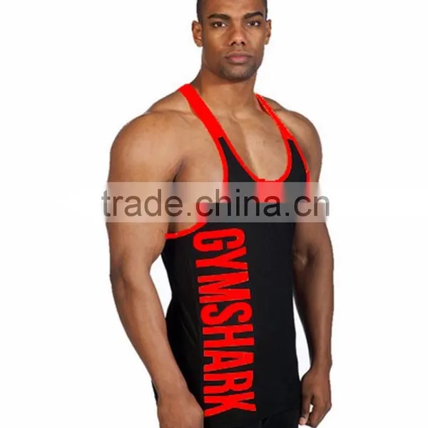 Stringer / Gym Singlet / Gym Tank Tops/, Custom T & Y Back Bodybuildin photo-4