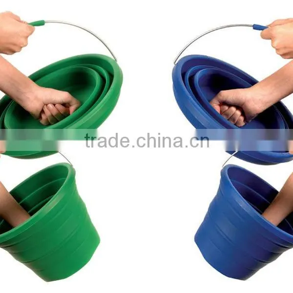 Eco-friendly Foldable Silicone Bucket