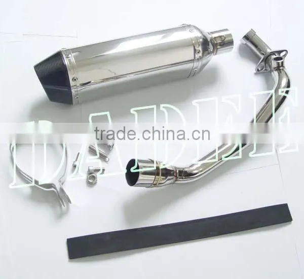 Racing Small Hexagonal Stainless Steel Muffler for DIO 50