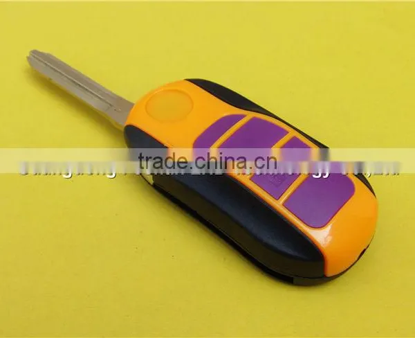 Flip Folding Remote Key Case Shell for Toyota Camry Corolla Yaris Rav4 Car Key Cover photo-5