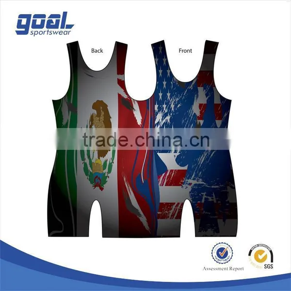 High Quality State Wrestling Singlets From China,wrestling Singlets photo-4