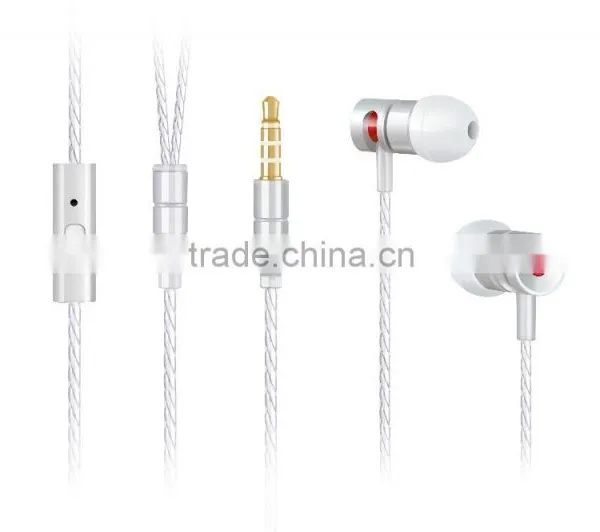 Mp3 Player New Products 2016 Sport Headphone Earphone Fashion Wired Super Bass Metal Mobilephone Earphone photo-3