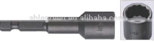 Impact Resistant Magnetic Nut Setter S2 Alloy Steel photo-3