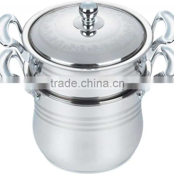 AH3597 Sainless Steel Double Boiler ( Steamer Set )