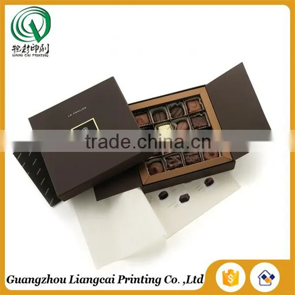 China Bespoke Empty Chocolate Boxes Cardboard Chocolate Candy Box for Gift Packaging Supplier's Choice photo-4