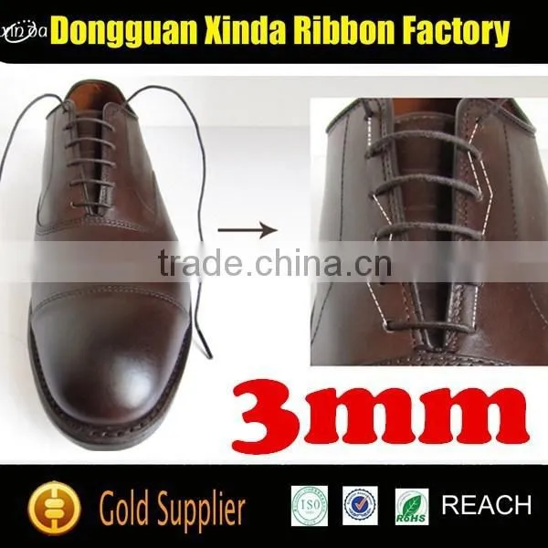 Dongguan Manufacturer Waxed Cotton Shoelaces photo-2