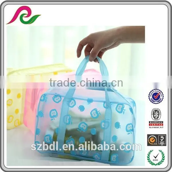 Shopping Waterproof Transparent Pvc Bag With Zipper photo-5