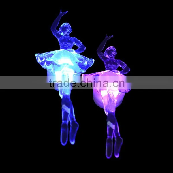 2014 Battery Operated Color Changing Dancing Shape Led Night Lights for Home Decoration