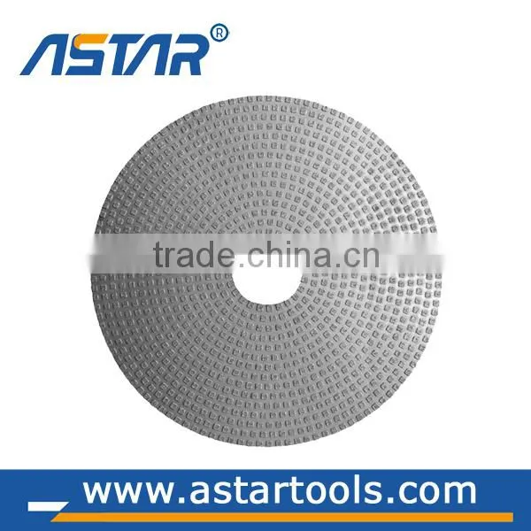 Diamond Electroplated Polishing Pads for Stone Glass Ceramics
