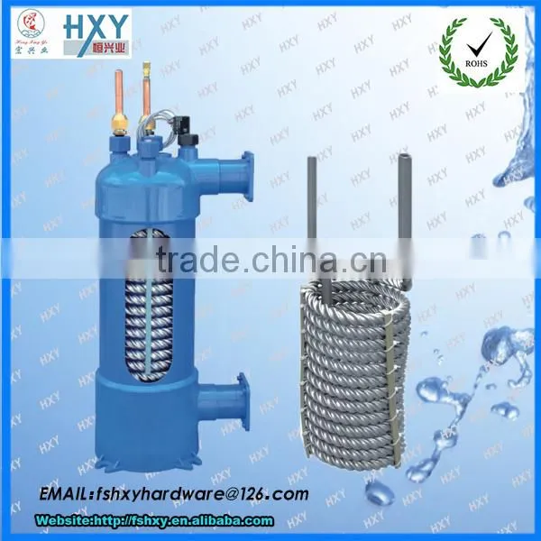 PVC Shell and Tube Heat Exchanger With Corrugated Tube