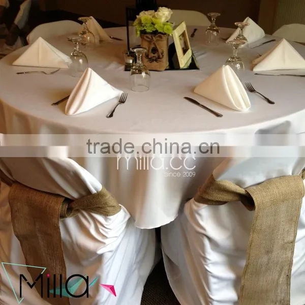 Burlap Chair Sash photo-5