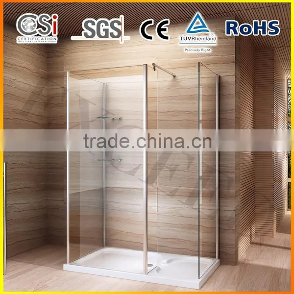 Walk In Shower Enclosure Cubicle Bathroom Glass Door Screen