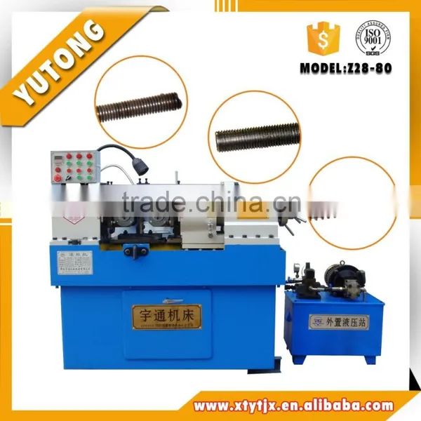 Steel Rod Threading Machine Thread Rod Making Machine Rebar Threader Threading Machine