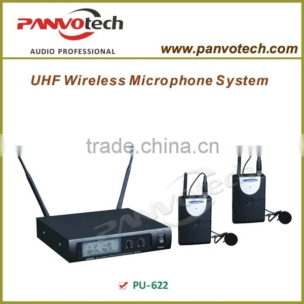 Panvotech Dual Channel Professional Wireless Microphone