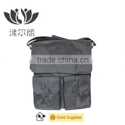 Fashion Stylish Unisex Sport Cotton Canvas Backpack for High School photo-3