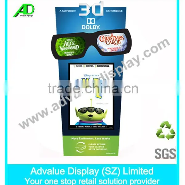 Advertising Movie Cardboard Display Standees