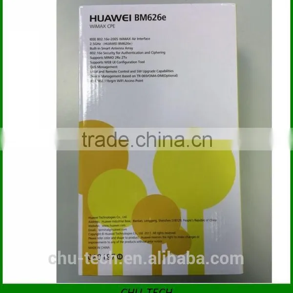 Unlocked Huawei BM626e 2.5G Wimax CPE Indoor CPE Router photo-2