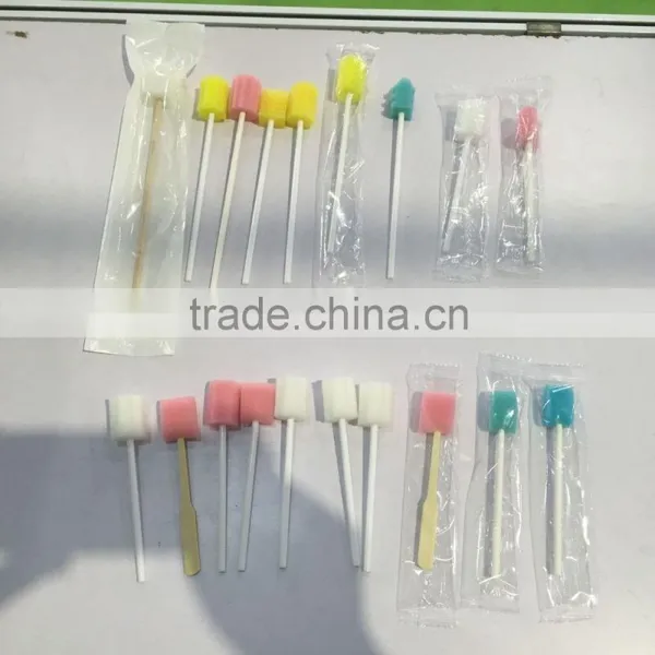 Disposable Oral Care Sponge Swab