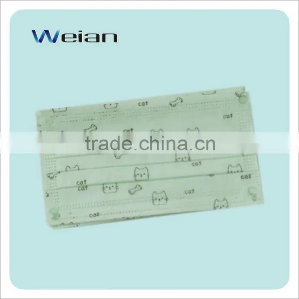 3 Ply Non Woven Face Mask With CE and ISO Certificates photo-2