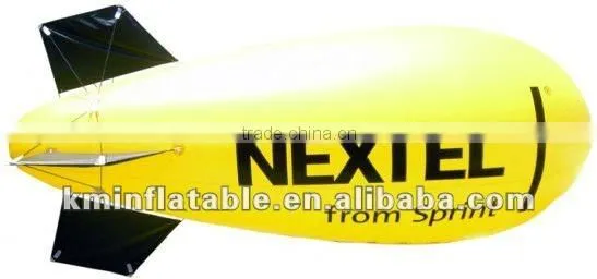 Yellow Nextel Blimp