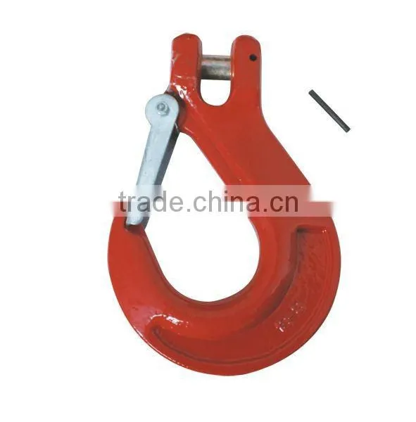 Italian Type Clevis Slip Hook With Latch