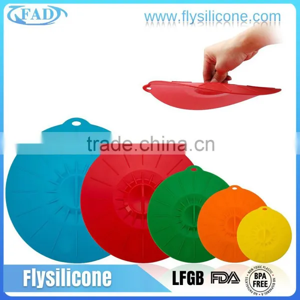 OEM 6pcs Tea Cups & Saucers China Pot Bowl Cover Silicone Suction Lid Sets photo-5
