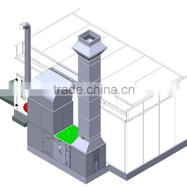 JF Good Spray Booth Middle Price High Effeciency Offer Clean Cabin Purified Air Health Body Painting Room for Sale photo-4