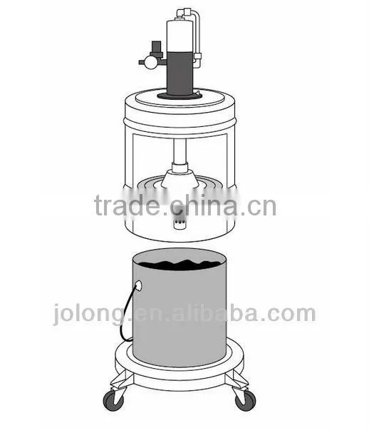 CE Certification Air Grease Pump For Machinery And Oil Equipment photo-3