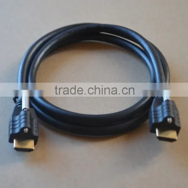 HDMI Male Connector With Screw Lock Cable