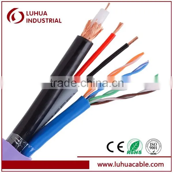 RG59/RG6/CAT5E With Power Cable Siamese Cable for CCTV Camera &DVR photo-3